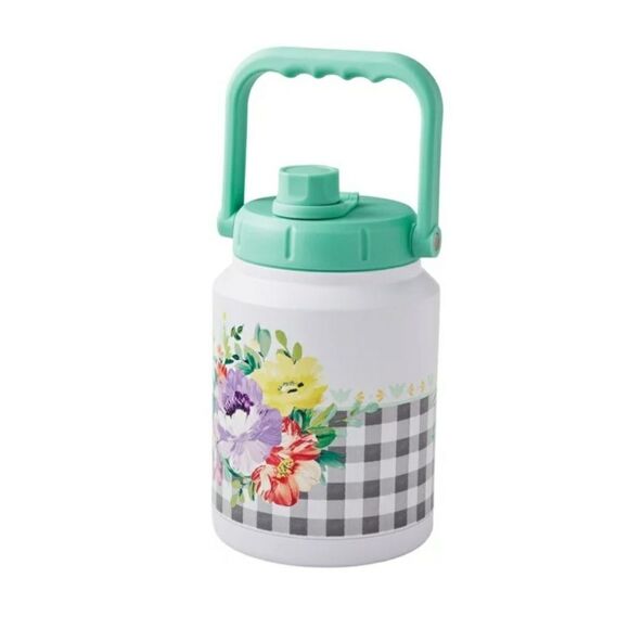 NWT The Pioneer Woman Sweet Romance 71 Fluid Ounces Stainless Steel Jug … - Picture 2 of 6